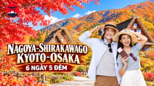 NAGOYA - SHIRAKAWAGO - KYOTO - OSAKA