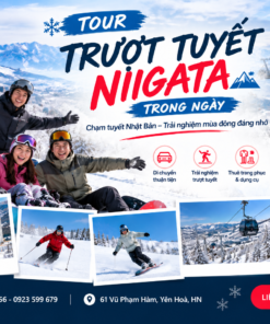 TOUR TRƯỢT TUYẾT NIGATA TRONG NGÀY