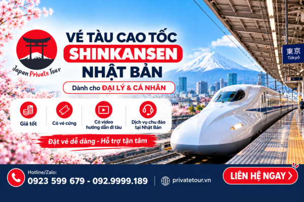 Vé tàu cao tốc shinkansen